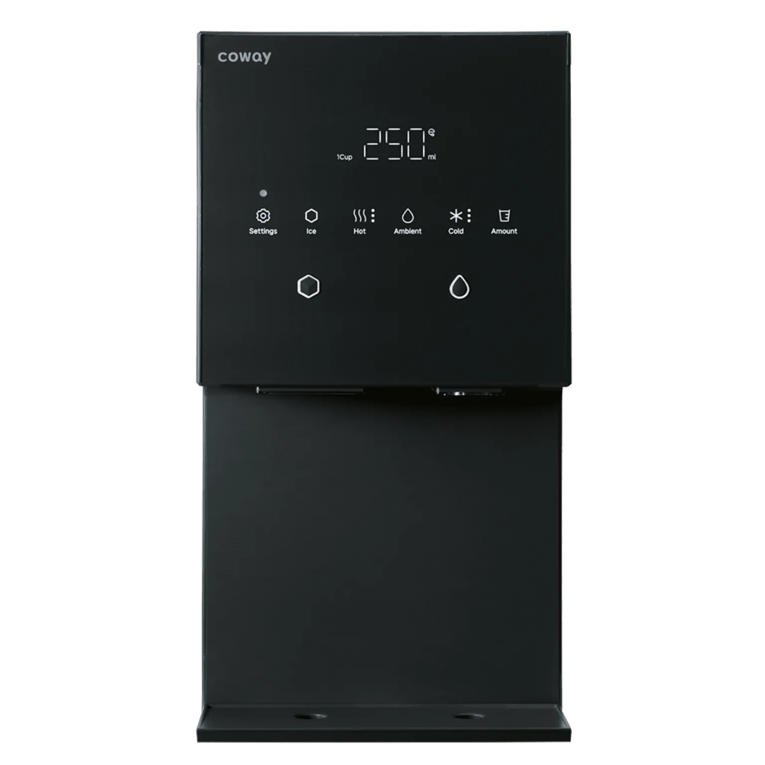 Coway Ais ice-making water purifier, front view