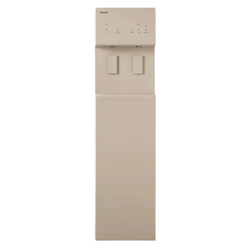 Coway Core Plus floor-standing water purifier, front view