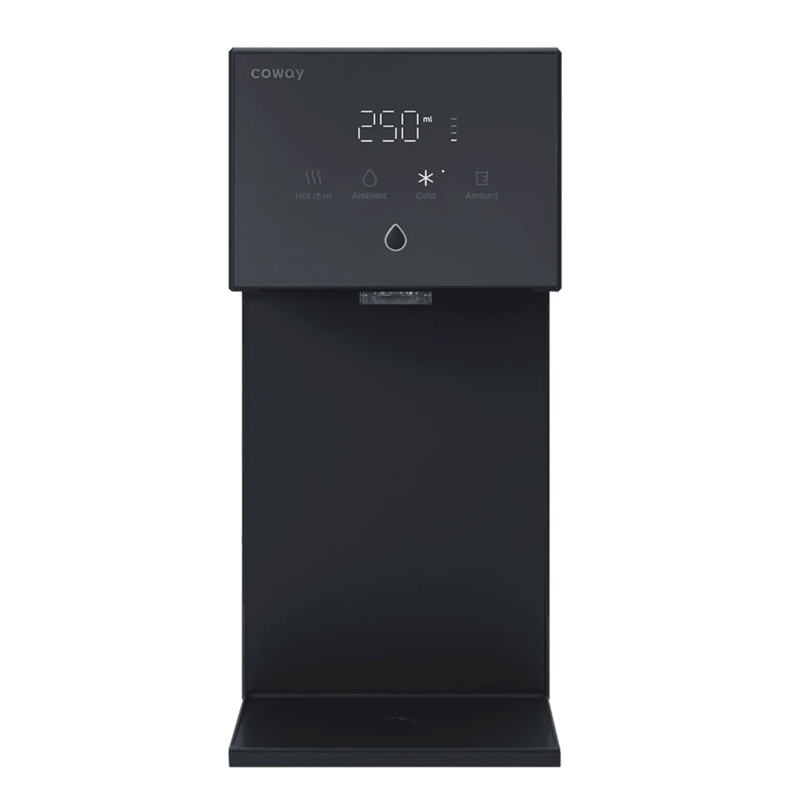 Coway Dazzie water purifier, front view