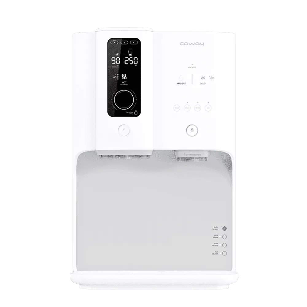 Coway Ombak water purifier, front view