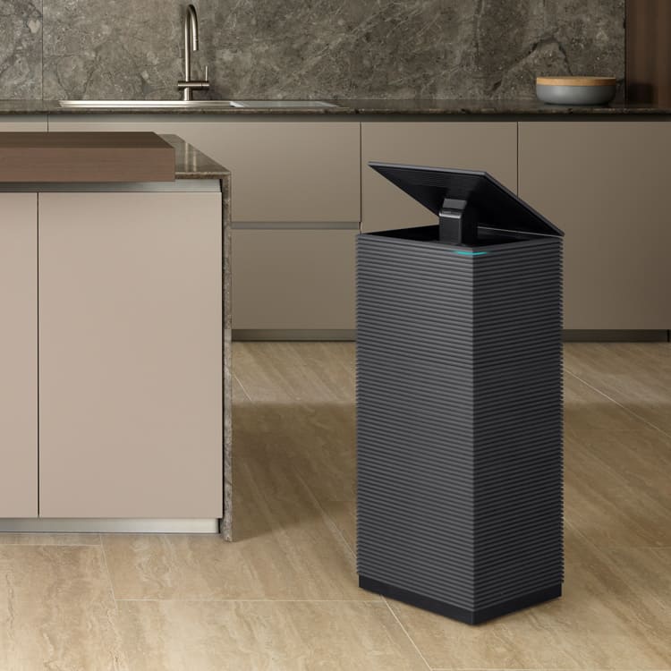 Coway Noble air purifier in a living room